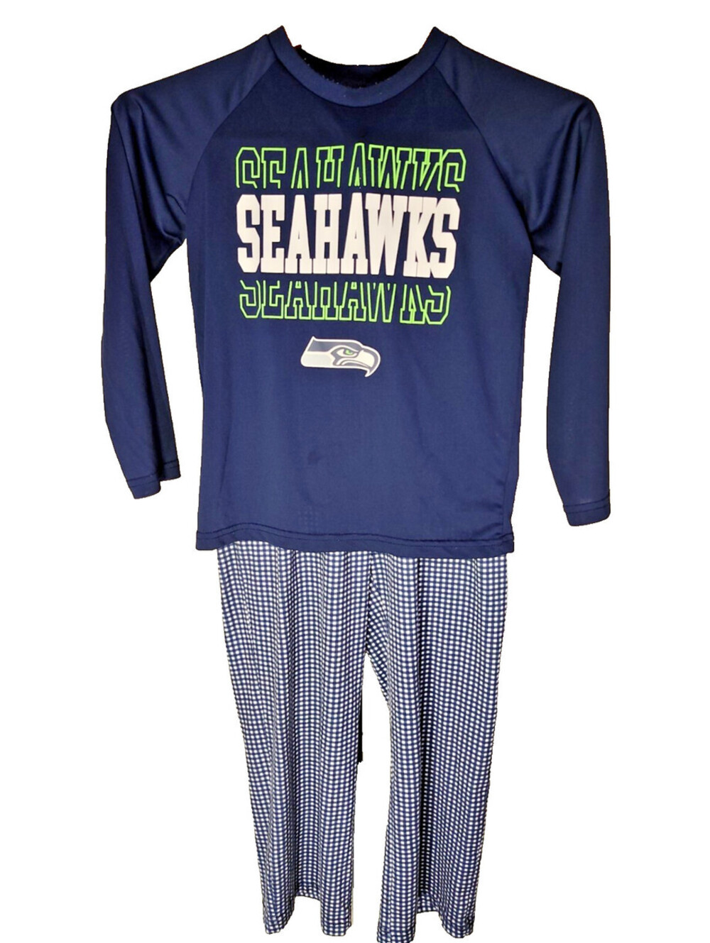 Seattle Seahawks Official NFL Apparel Boys S-6/7 Pajamas Sleepwear Football 0252